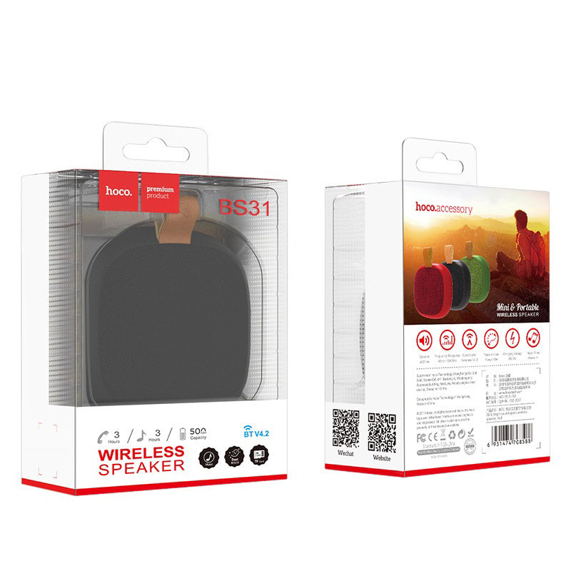 Wireless speaker “BS31 Bright sound” portable loudspeaker