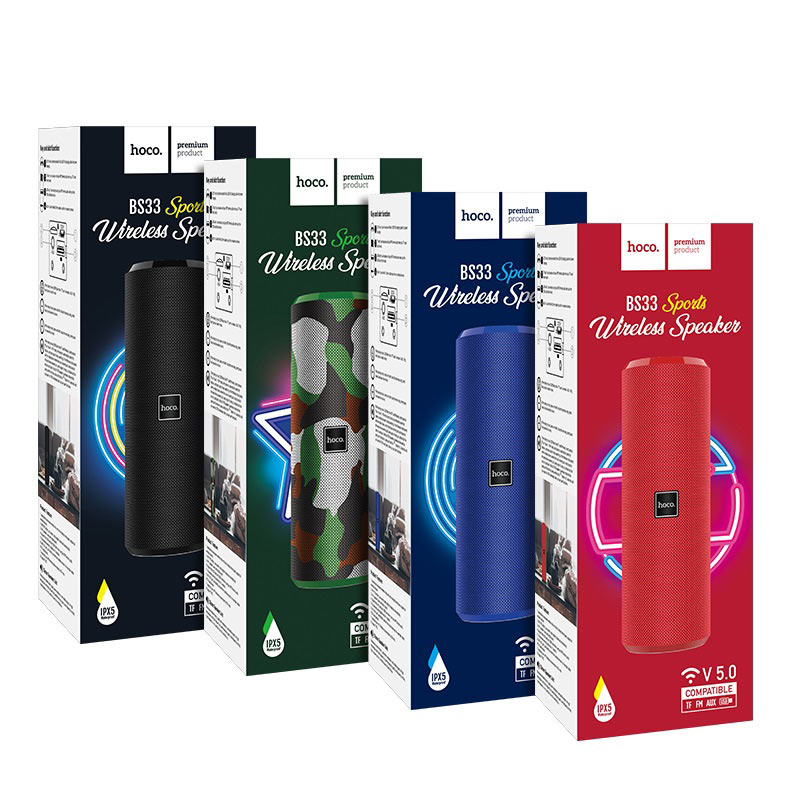 Wireless speaker “BS33 Voice” portable loudspeaker