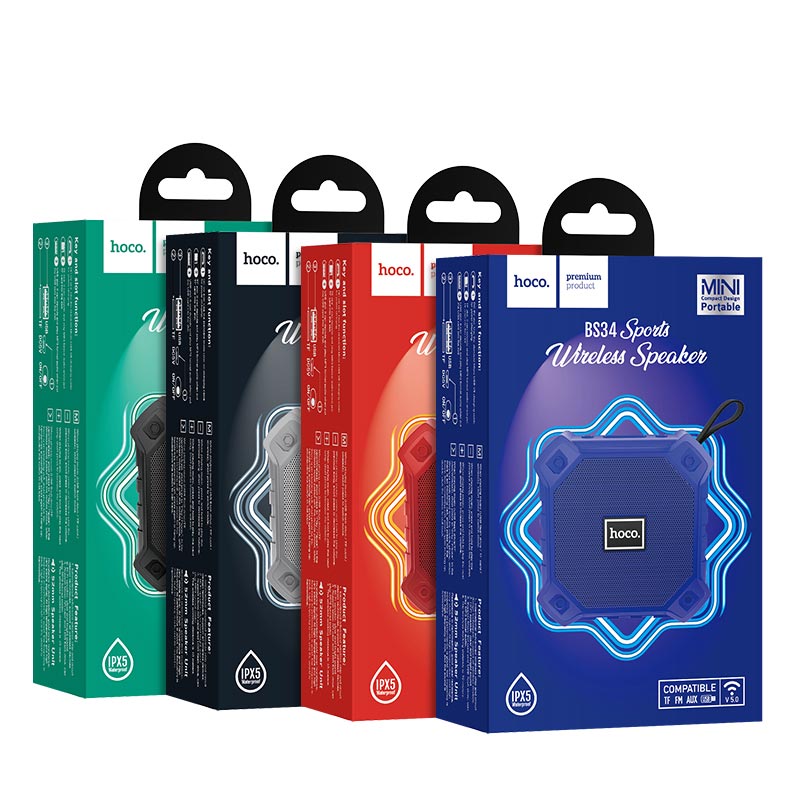 Wireless speaker “BS34” portable loudspeaker