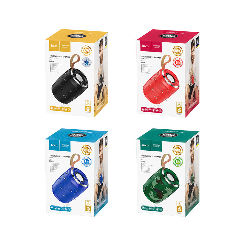 Wireless speaker “BS39 Cool freedom” portable loudspeaker