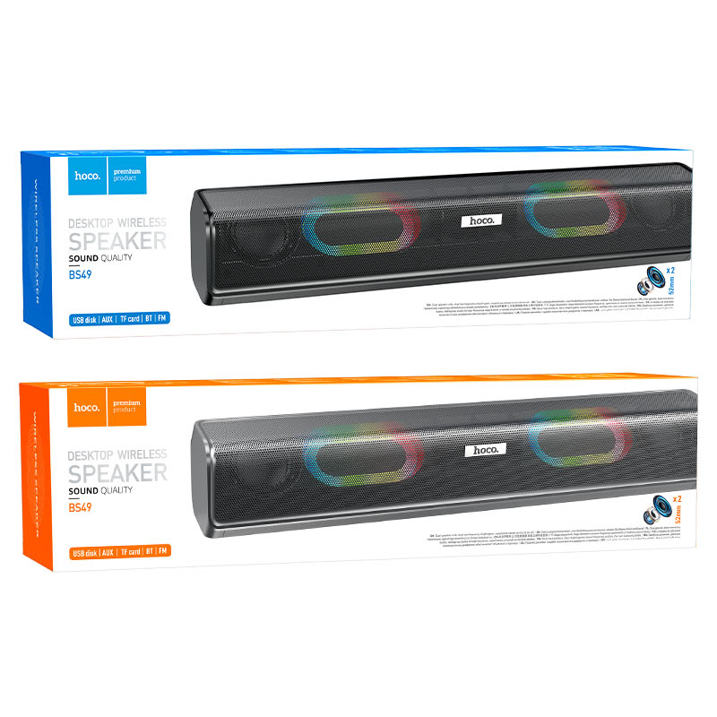 Wireless speaker “BS49 Dazzling sound” desktop portable loudspeaker