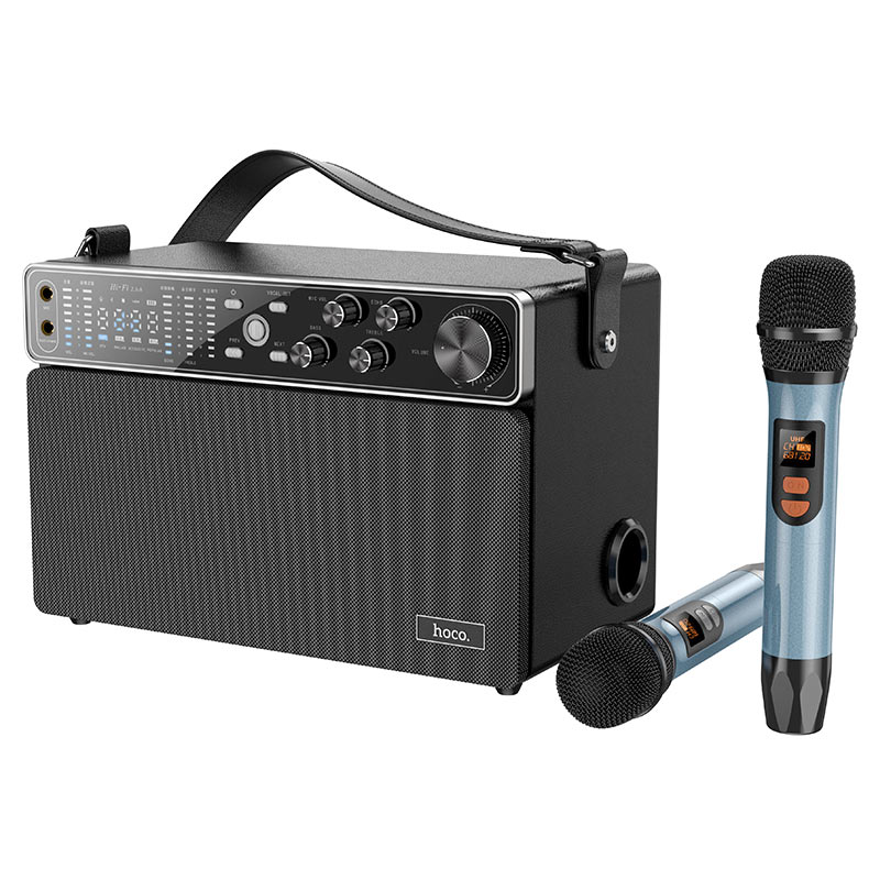 Wireless speaker “BS50 Chanter” portable loudspeaker with two microphones