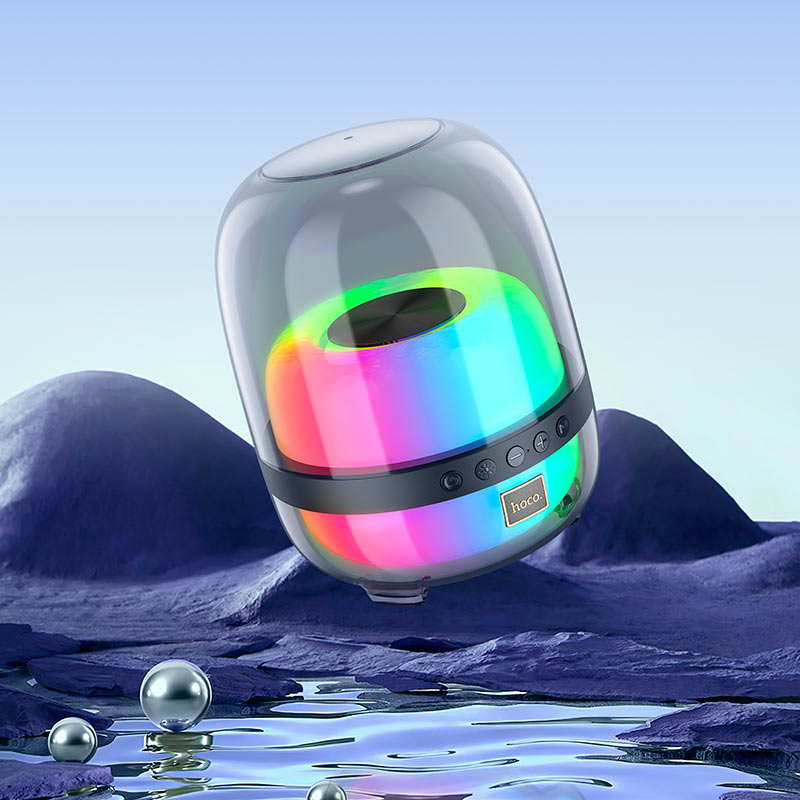 Wireless speaker “BS58 Crystal” portable loudspeaker