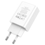 Wall charger “C100A” PD20W + QC3.0 EU set with cable