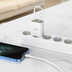 Wall charger “C100A” PD20W + QC3.0 EU set with cable