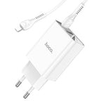 Wall charger “C100A” PD20W + QC3.0 EU set with cable