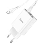Wall charger “C100A” PD20W + QC3.0 EU set with cable