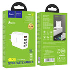 Wall charger “C102A Fuerza” QC3.0 EU set with cable