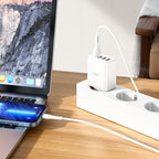 Wall charger “C102A Fuerza” QC3.0 EU set with cable