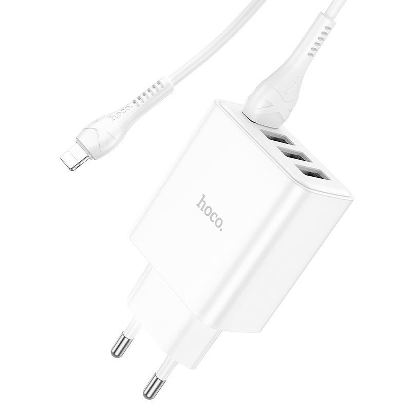 Wall charger “C102A Fuerza” QC3.0 EU set with cable