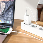 Wall charger “C102A Fuerza” QC3.0 EU set with cable