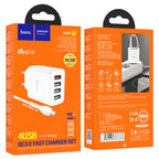 Wall charger “C102A Fuerza” QC3.0 EU set with cable