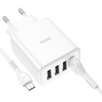 Wall charger “C102A Fuerza” QC3.0 EU set with cable