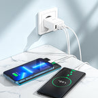 Wall charger “C102A Fuerza” QC3.0 EU set with cable
