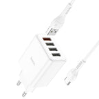Wall charger “C102A Fuerza” QC3.0 EU set with cable