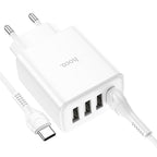 Wall charger “C102A Fuerza” QC3.0 EU set with cable