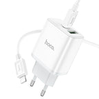 Wall charger “C105A Stage” PD20W + QC3.0 EU cable set