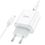 Wall charger “C105A Stage” PD20W + QC3.0 EU cable set