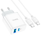 Wall charger “C105A Stage” PD20W + QC3.0 EU cable set