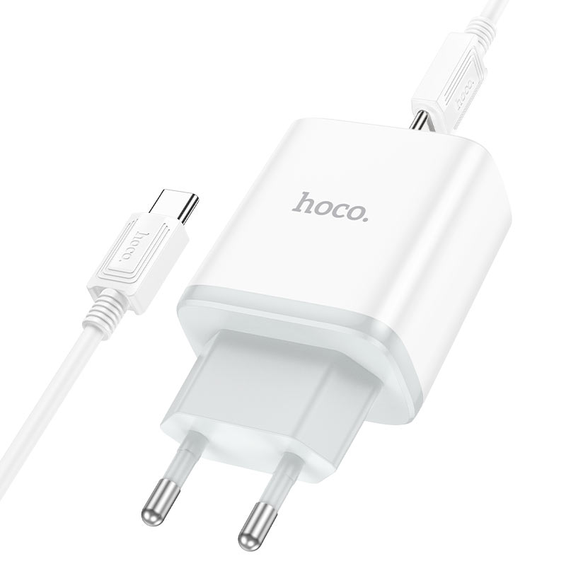 Wall charger “C105A Stage” PD20W + QC3.0 EU cable set