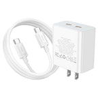 Wall charger “C108 Leader” PD35W US cable set