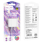 Wall charger “C109 Fighter” QC3.0 US cable set