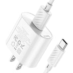 Wall charger “C109 Fighter” QC3.0 US cable set