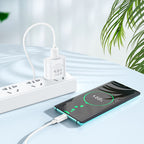 Wall charger “C109 Fighter” QC3.0 US cable set