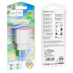 Wall charger “C109A Fighter” QC3.0 EU cable set