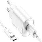 Wall charger “C109A Fighter” QC3.0 EU cable set