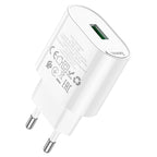 Wall charger “C109A Fighter” QC3.0 EU cable set