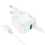 Wall charger “C111A Lucky” PD30W + QC3.0 EU cable set