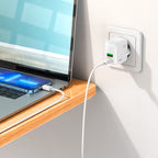Wall charger “C111A Lucky” PD30W + QC3.0 EU cable set