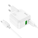 Wall charger “C111A Lucky” PD30W + QC3.0 EU cable set