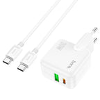 Wall charger “C111A Lucky” PD30W + QC3.0 EU cable set