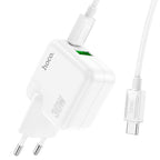 Wall charger “C111A Lucky” PD30W + QC3.0 EU cable set