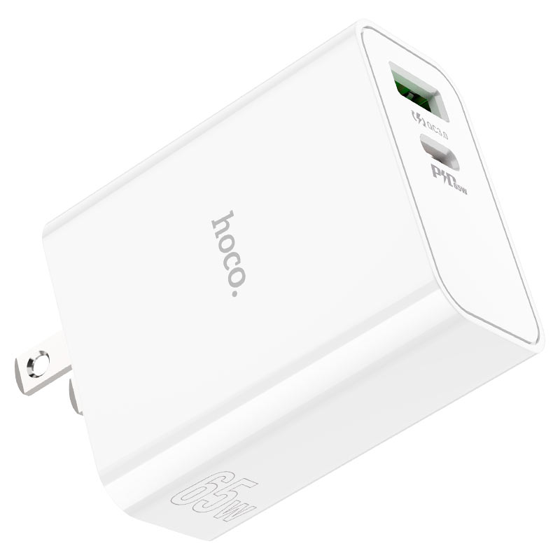 Wall charger “C113 Awesome” PD65W + QC3.0 US cable set