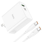 Wall charger “C113 Awesome” PD65W + QC3.0 US cable set