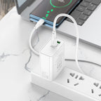 Wall charger “C113 Awesome” PD65W + QC3.0 US cable set