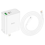 Wall charger “C113 Awesome” PD65W + QC3.0 US cable set