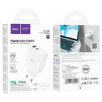 Wall charger “C113A Awesome” PD65W + QC3.0 EU cable set