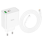 Wall charger “C113A Awesome” PD65W + QC3.0 EU cable set