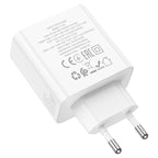 Wall charger “C113A Awesome” PD65W + QC3.0 EU cable set