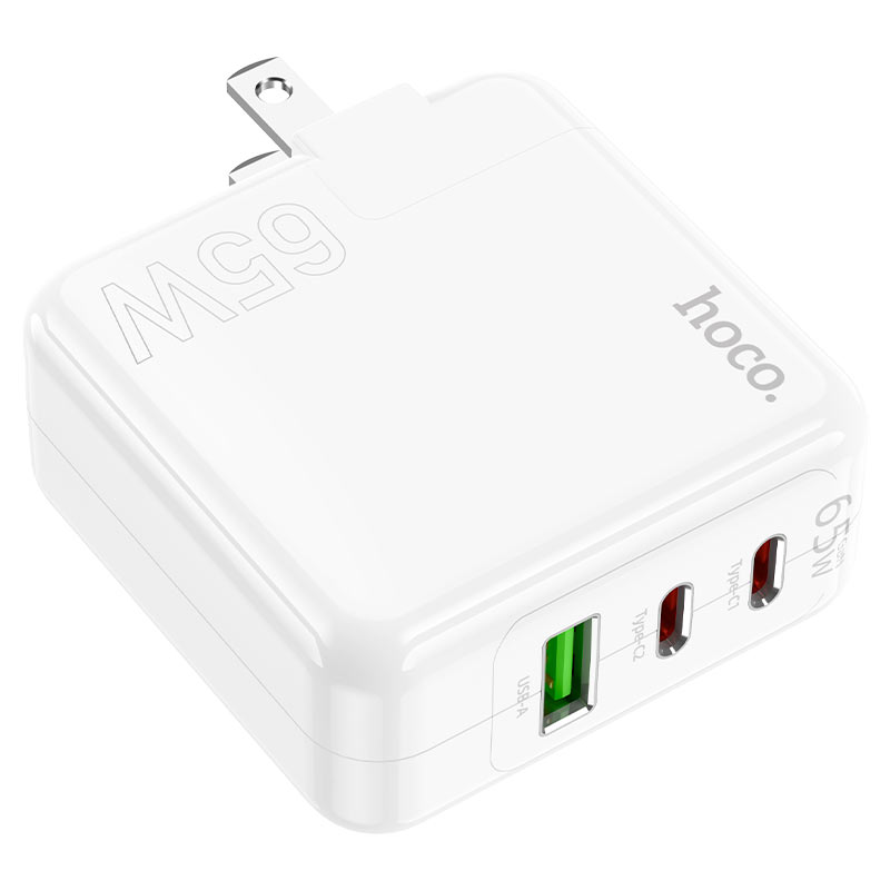 Wall charger “C115 Header” PD65W + QC3.0 US cable set