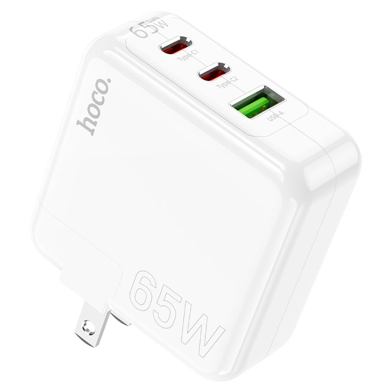 Wall charger “C115 Header” PD65W + QC3.0 US cable set