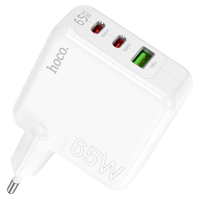 Wall charger “C115A Header” PD65W + QC3.0 EU cable set