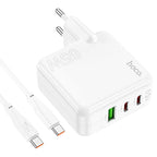 Wall charger “C115A Header” PD65W + QC3.0 EU cable set