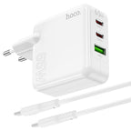 Wall charger “C115A Header” PD65W + QC3.0 EU cable set
