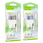 Wall charger “C125A Transparent tribute” PD20W EU cable set