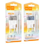 Wall charger “C125A Transparent tribute” PD20W EU cable set